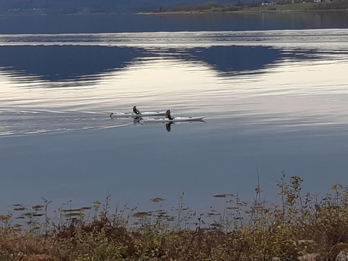 Feriehus Ved Sjoen Tomra Exteriér fotografie